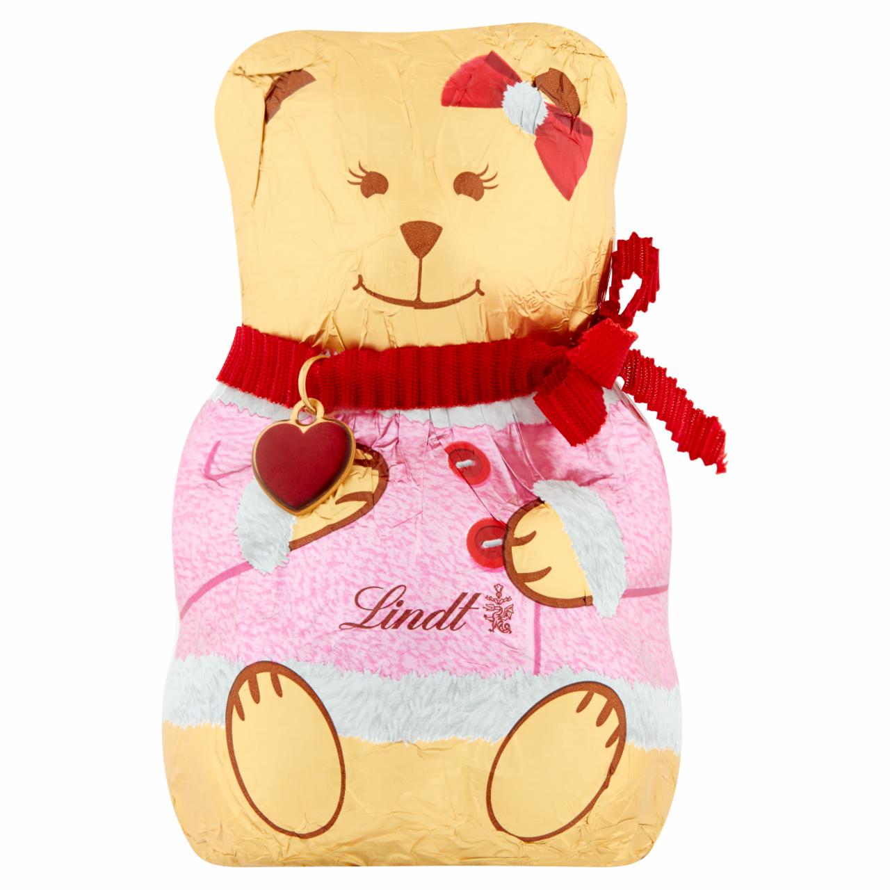 Photo - Lindt Milk Chocolate Teddy Girl Bear 100 g
