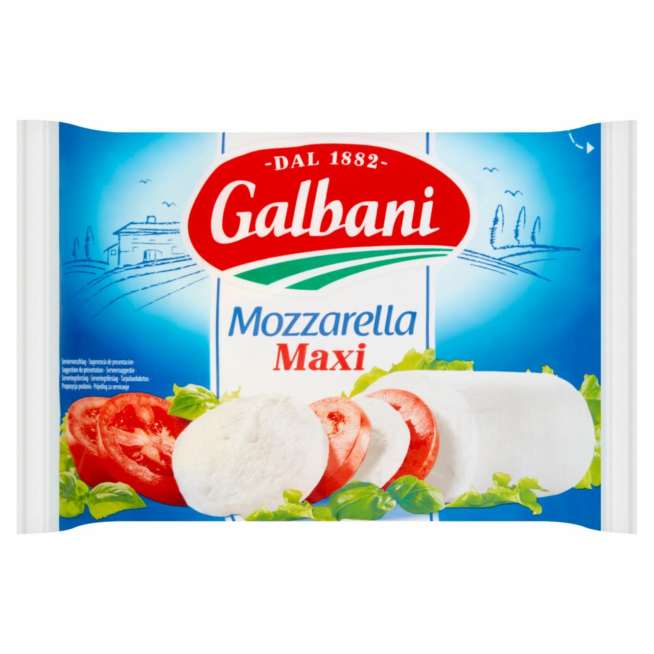 Photo - Galbani Maxi Mozzarella Cheese 200 g