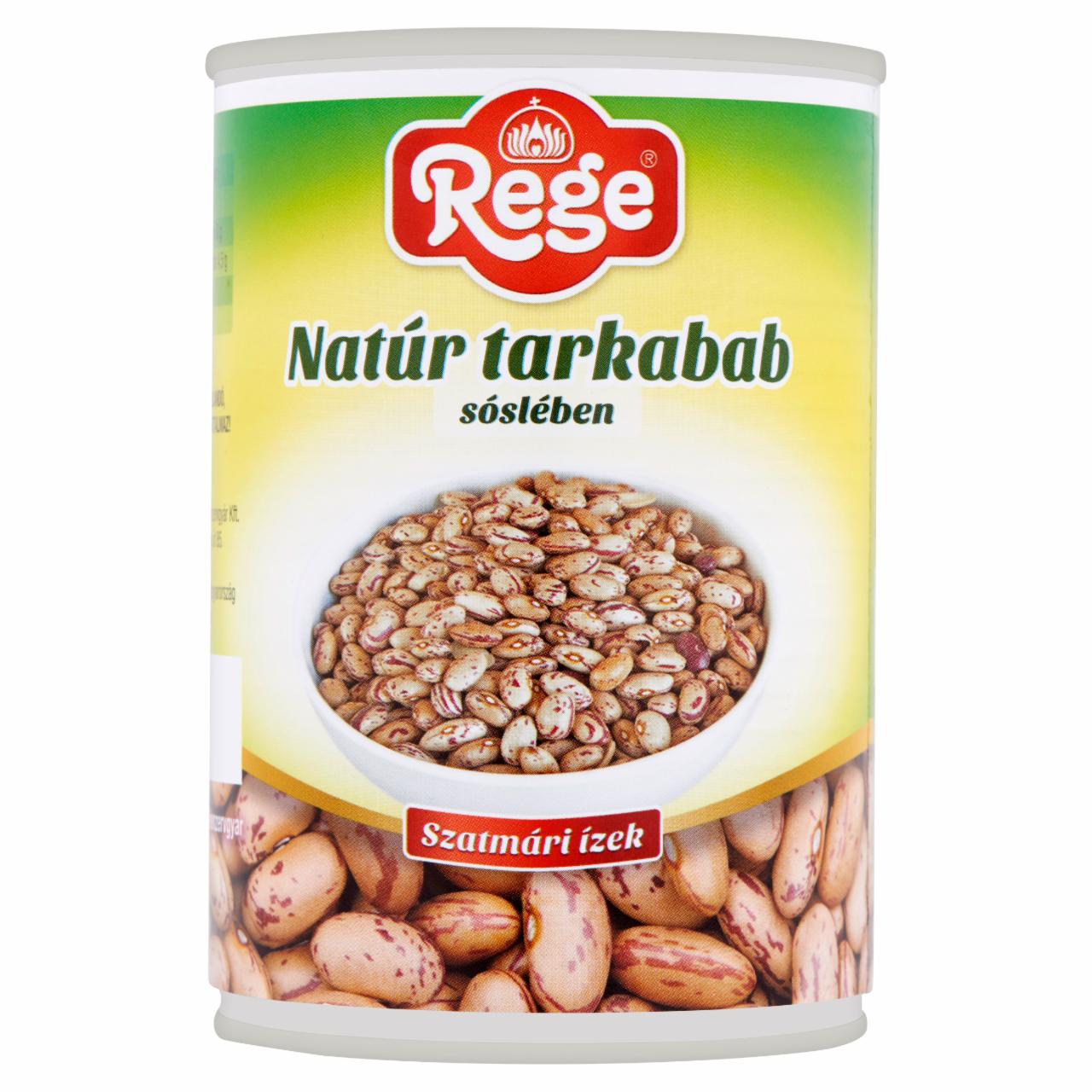Photo - Rege Unflavoured Pinto Beans in Salty Juice 400 g