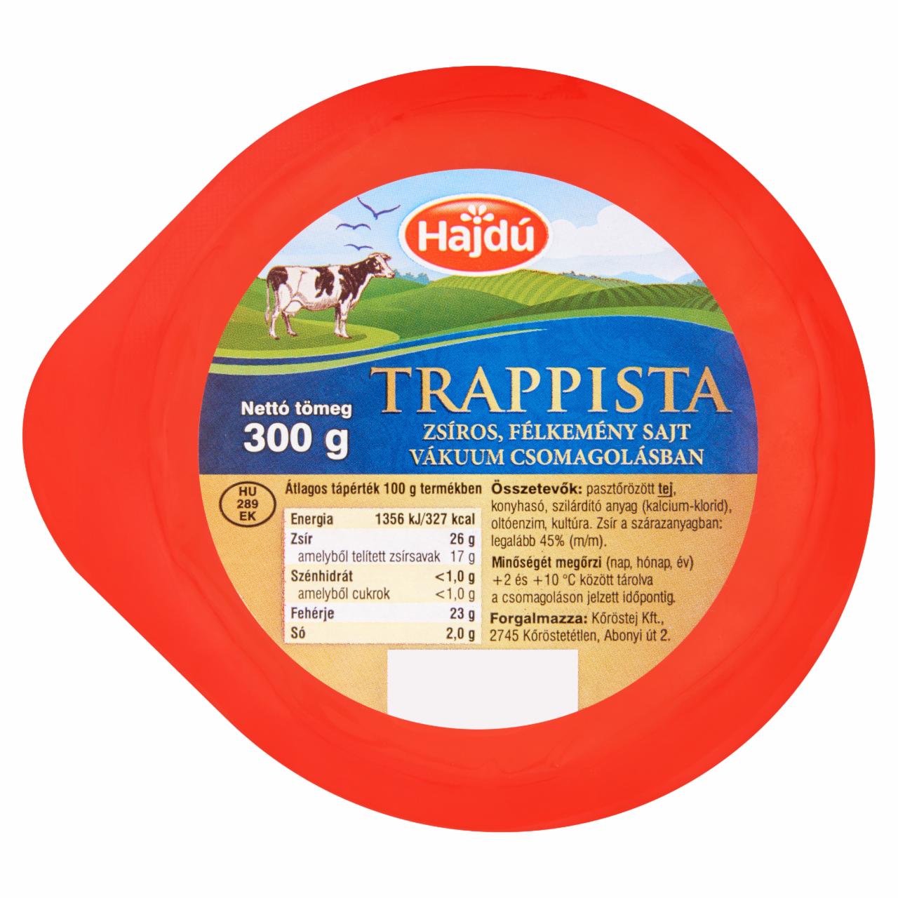 Photo - Hajdú Trappist Cheese 300 g