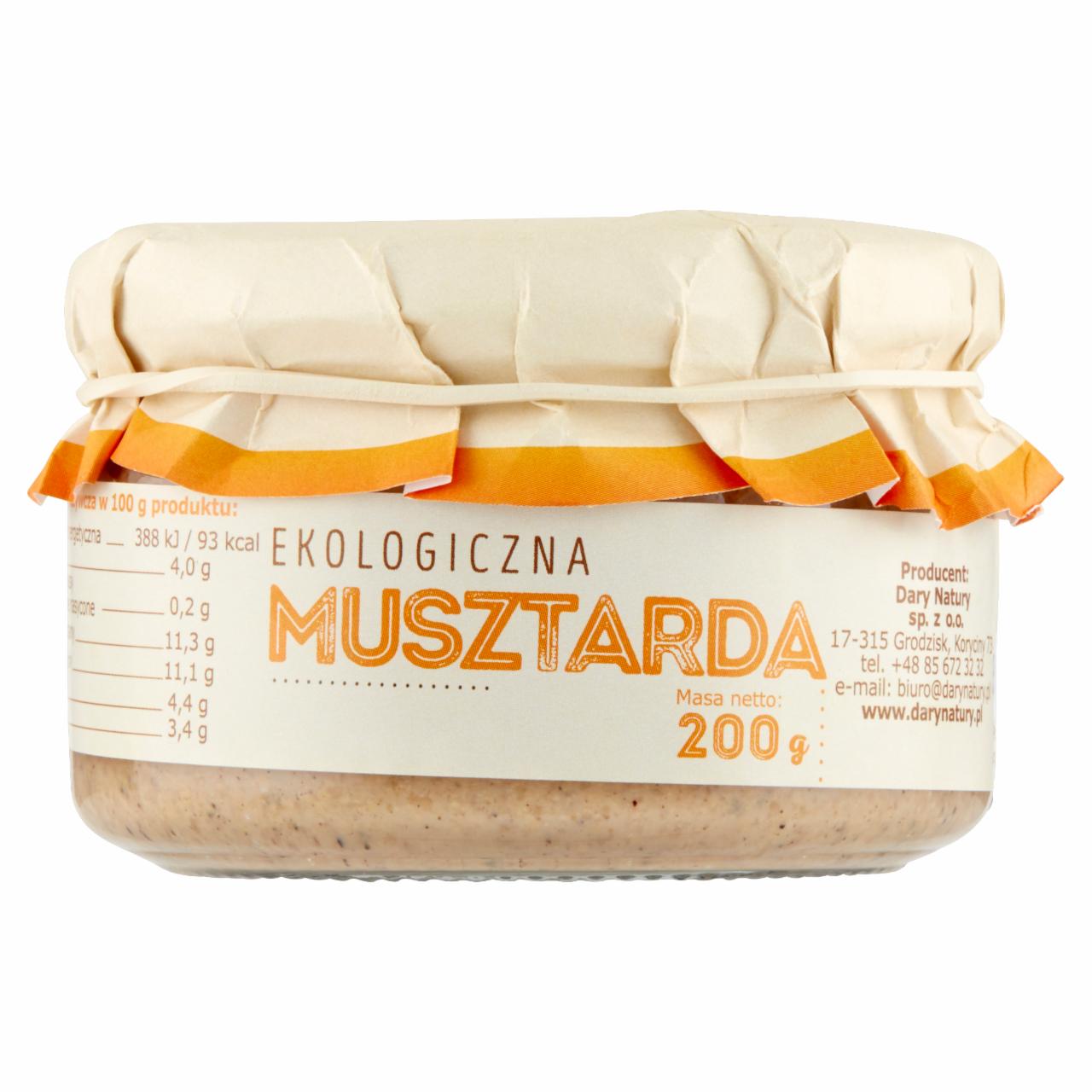 Photo - Dary Natury Organic Mustard 200 g