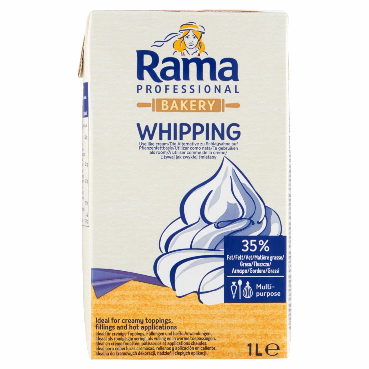 Photo - Rama Professional Bakery Whipping Blend of Buttermilk and Vegetable Fats 35% 1 L