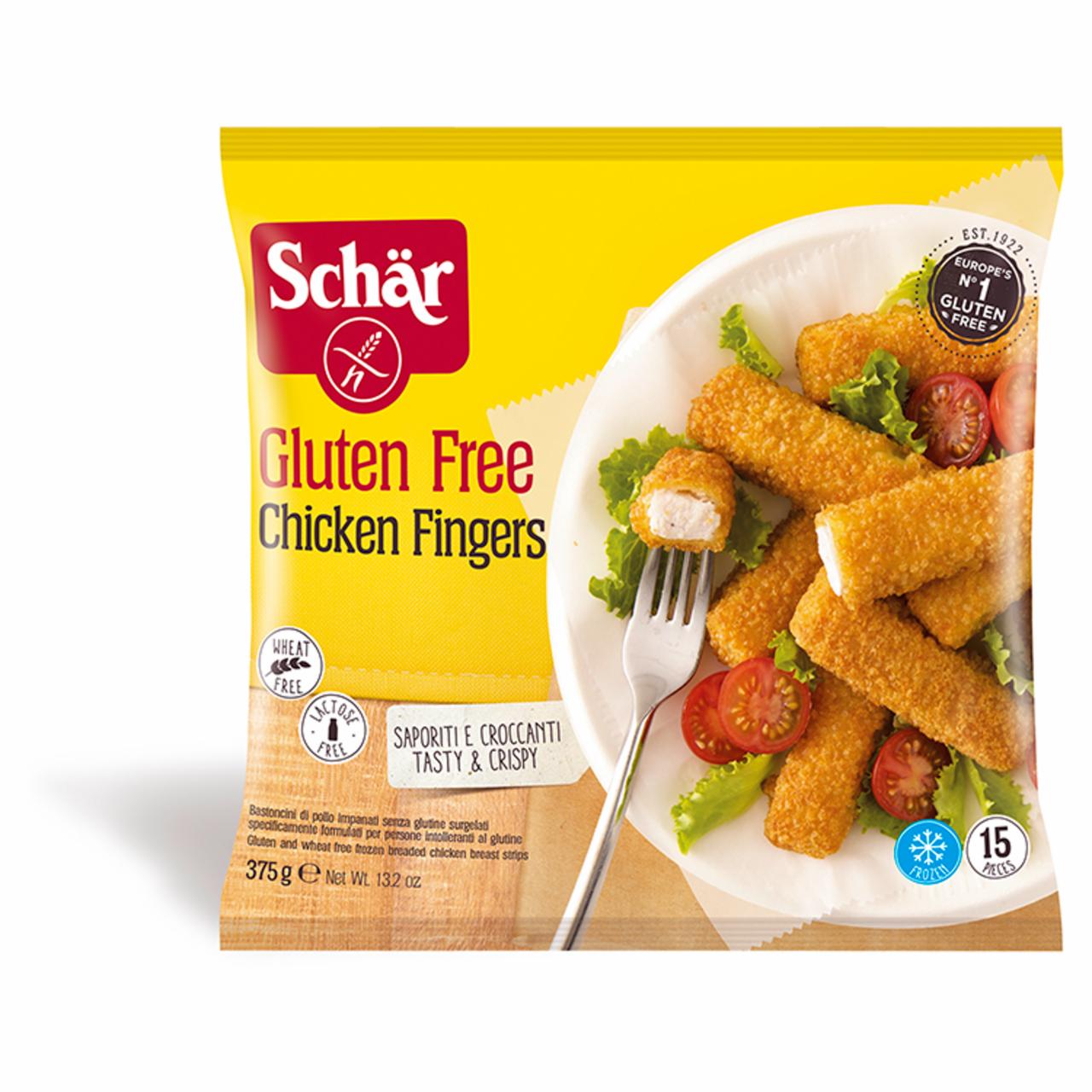 Photo - Schär Chicken Fingers Deep-Frozen Gluten-Free Crispy Breaded Chicken 375 g