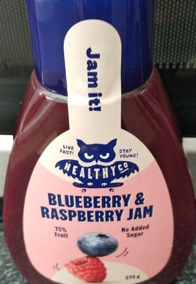 Photo - Blueberry & rasberry jam HealthyCo