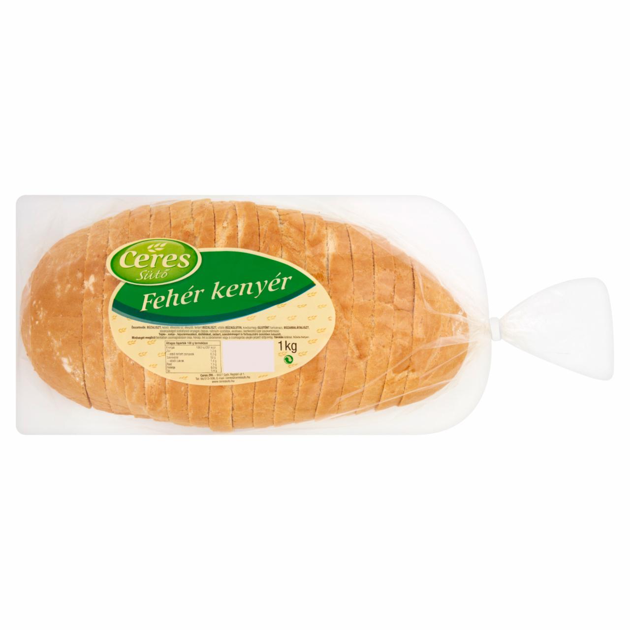 Photo - Ceres Sütő White Bread 1 kg