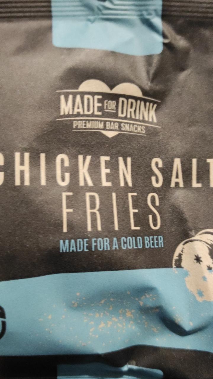Photo - Chicken Salt Fries Made For Drink