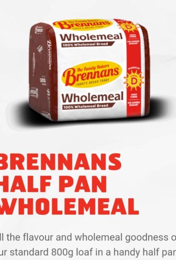 Photo - 100% Wholemeal Bread Brennans
