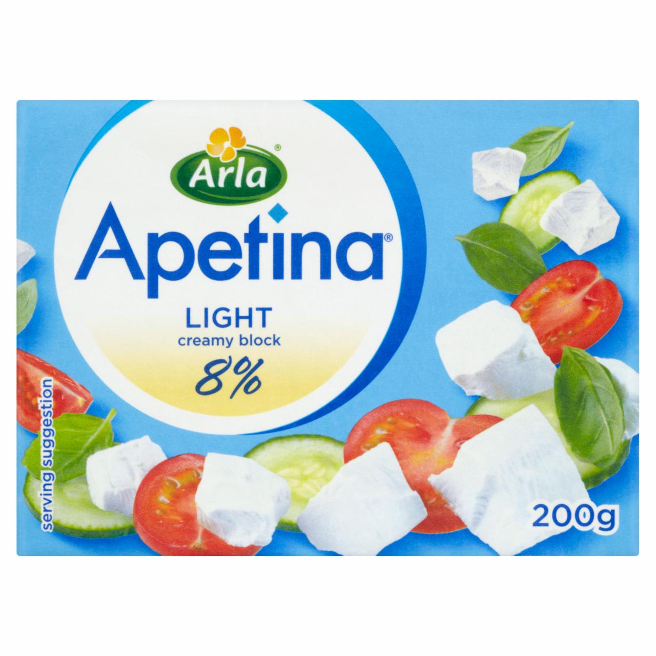 Photo - Arla Apetina Light Creamy Block 200 g