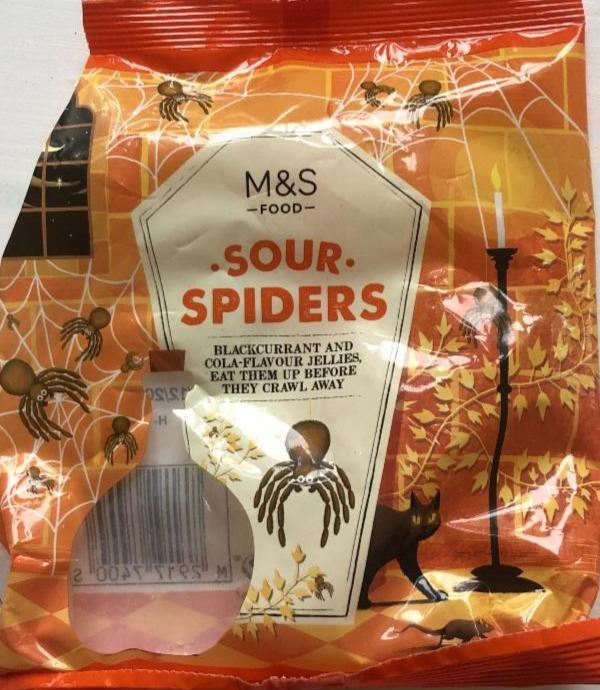 Photo - Sour Spiders M&S Food
