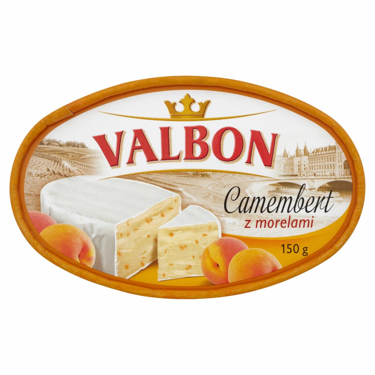 Photo - Valbon Camembert with Apricots Cheese 150 g