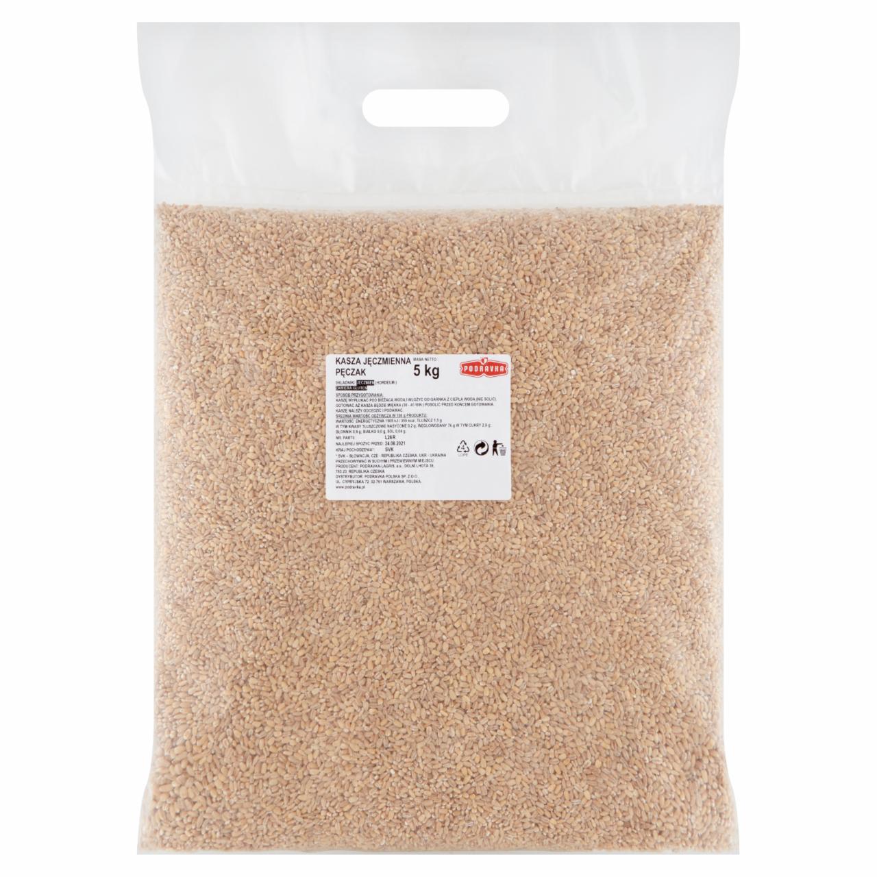 Photo - Podravka Hulled Barley Groats 5 kg