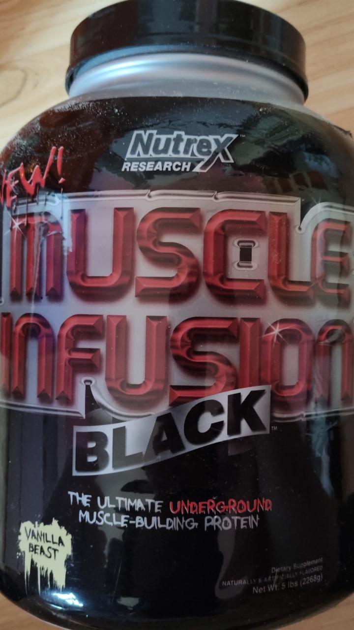 Photo - Muscle Infusion Black Vanilla Nutrex