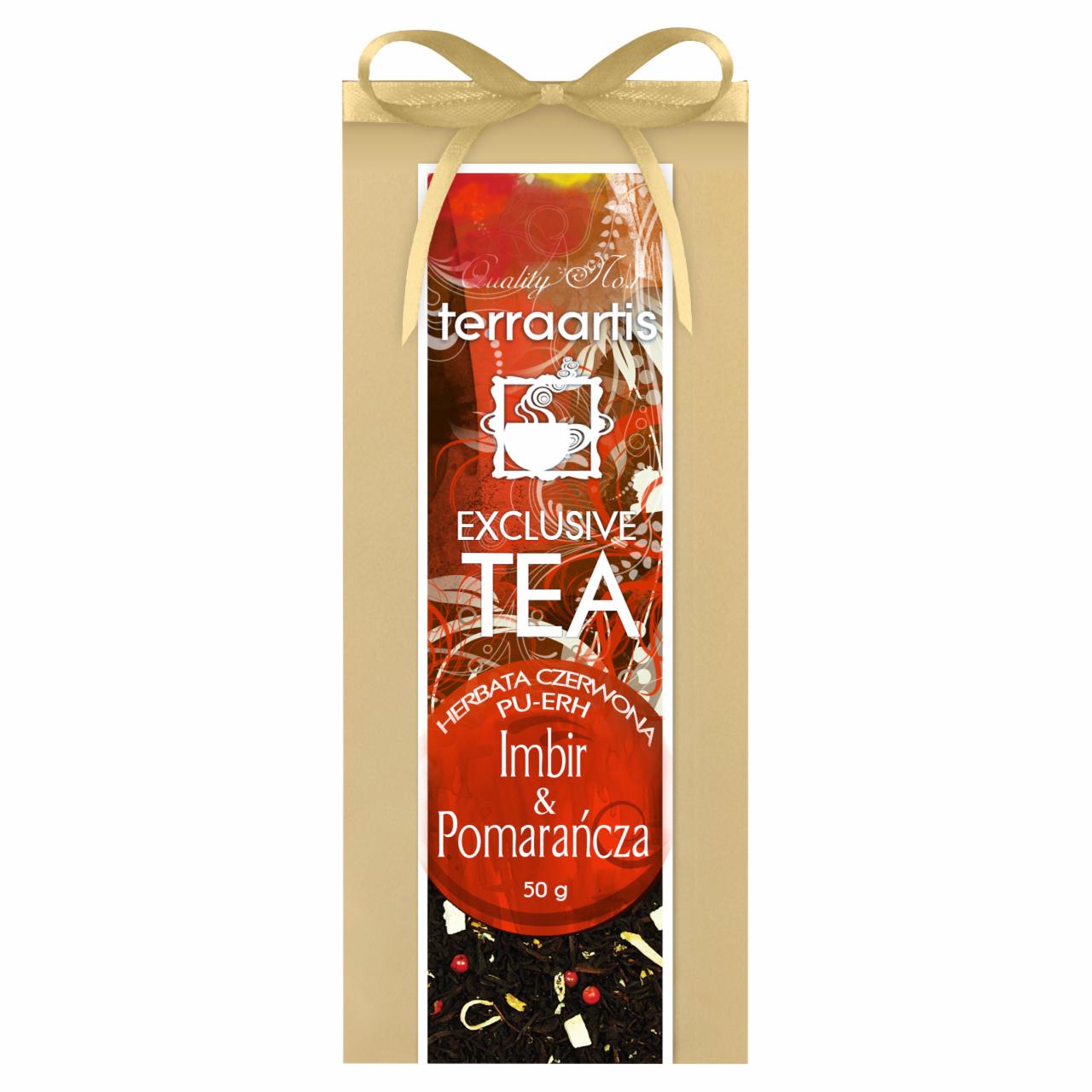 Photo - Terraartis Exclusive Tea Ginger & Orange Pu-erh Red Tea 50 g