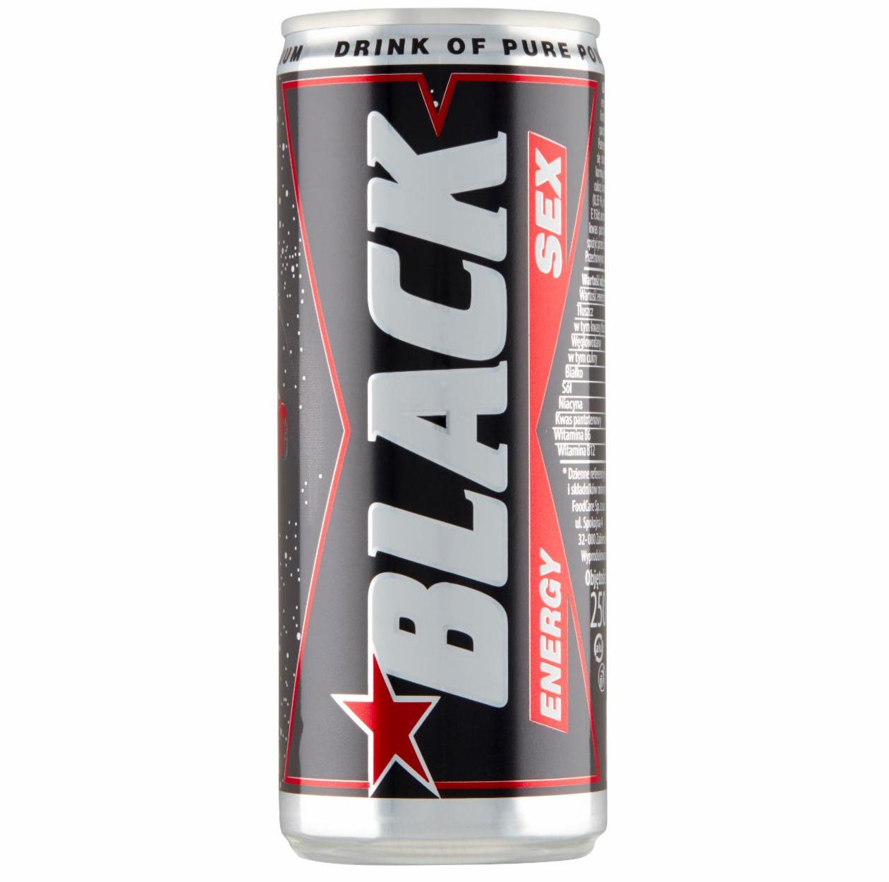 Photo - Black Sex Energy Drink 250 ml