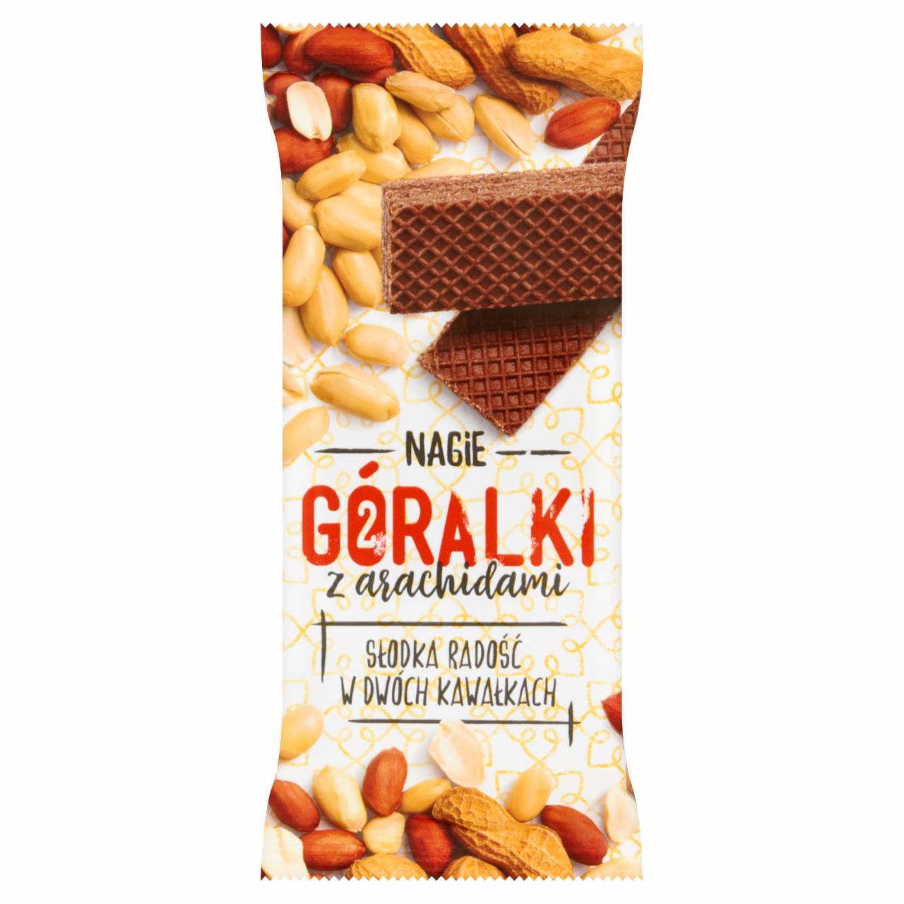 Photo - Góralki with Peanuts Dark Wafer with Peanuts Cream Filling 42 g