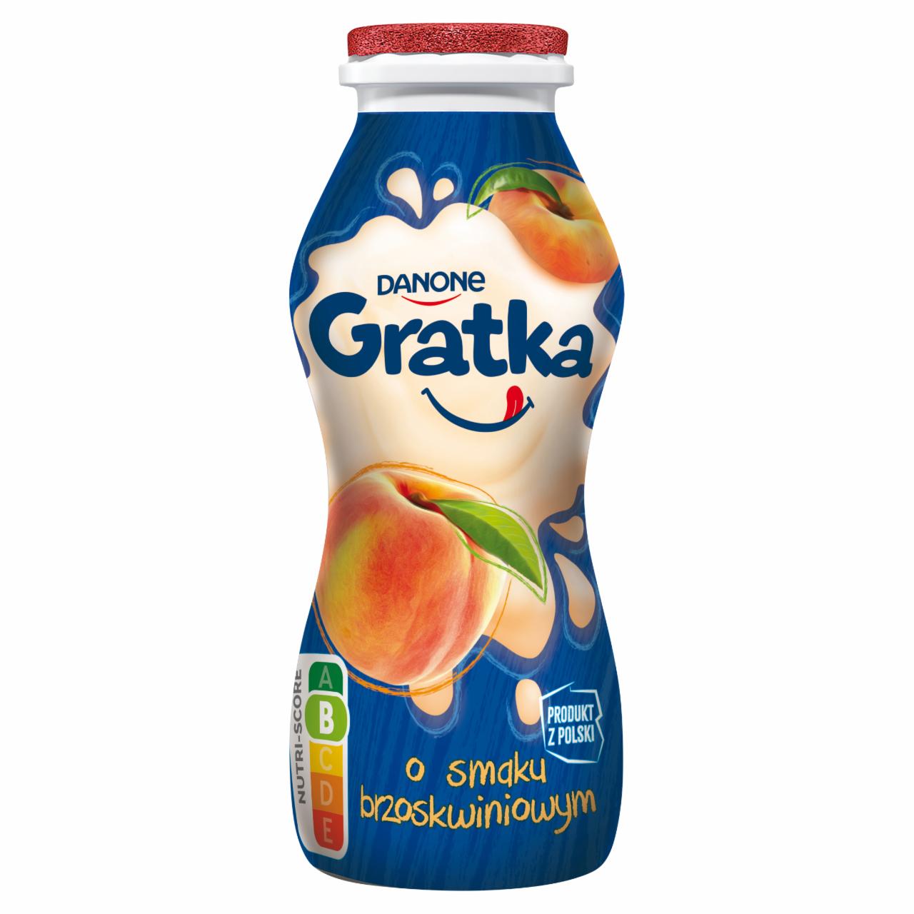 Photo - Gratka Peach Flavour Milk Drink 170 g