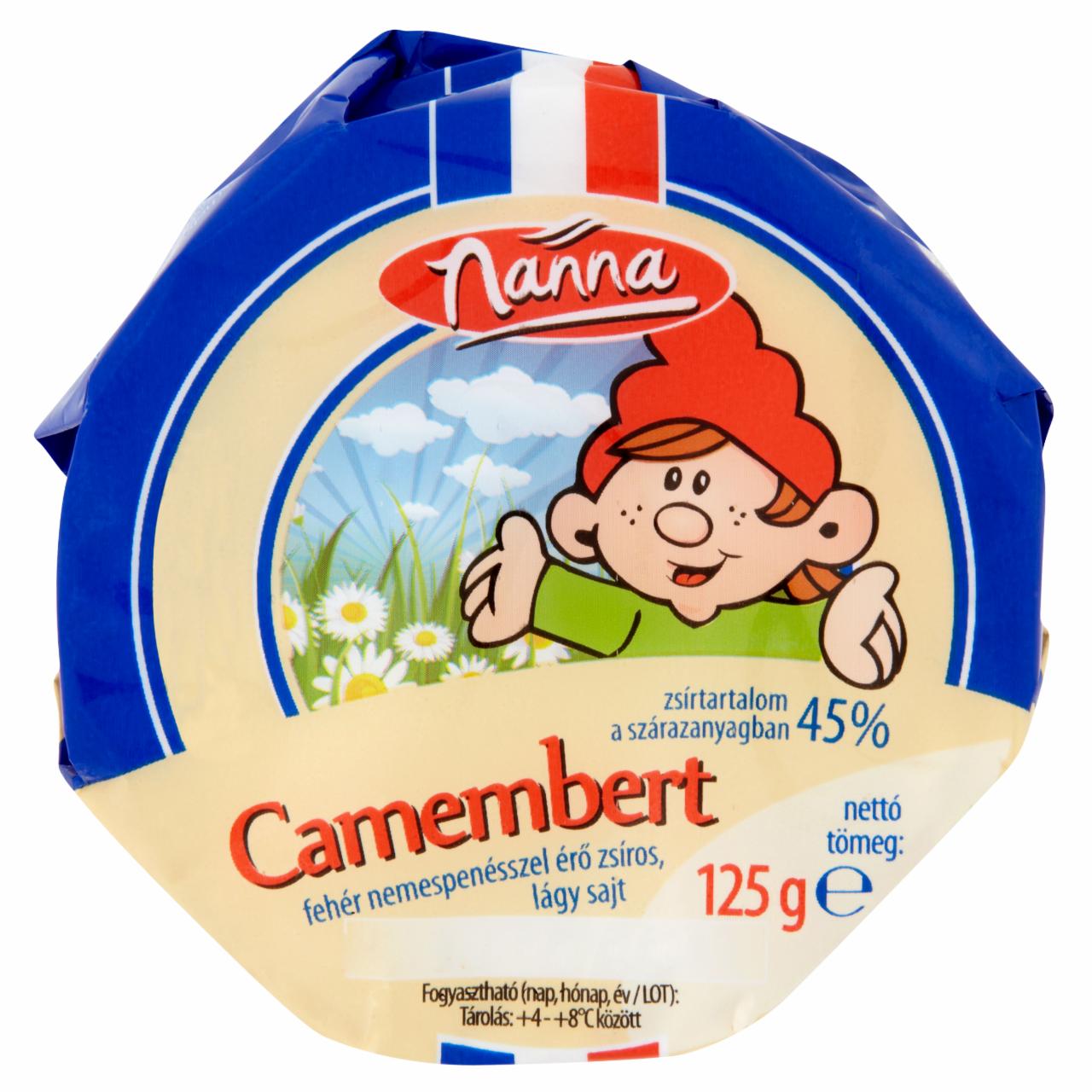 Photo - Nanna Camembert Cheese 125 g