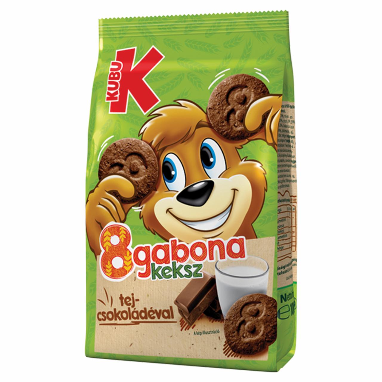 Photo - Kubu 8gabona Biscuit with Milk Chocolate 100 g