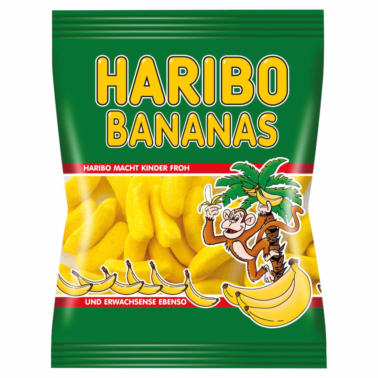 Photo - Haribo Bananas Fruit Flavoured Foamed Gums 100 g
