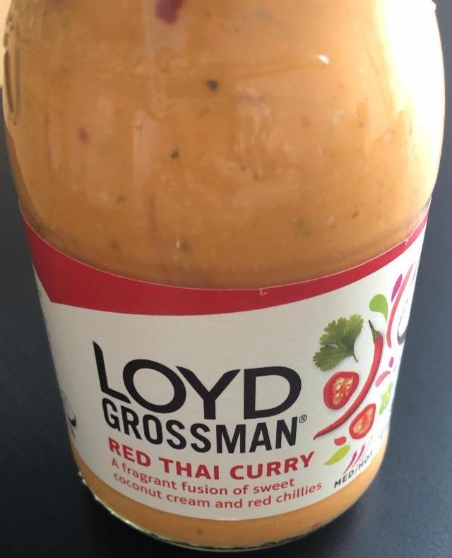 Photo - Red Thai Curry Sauce Loyd Grossman