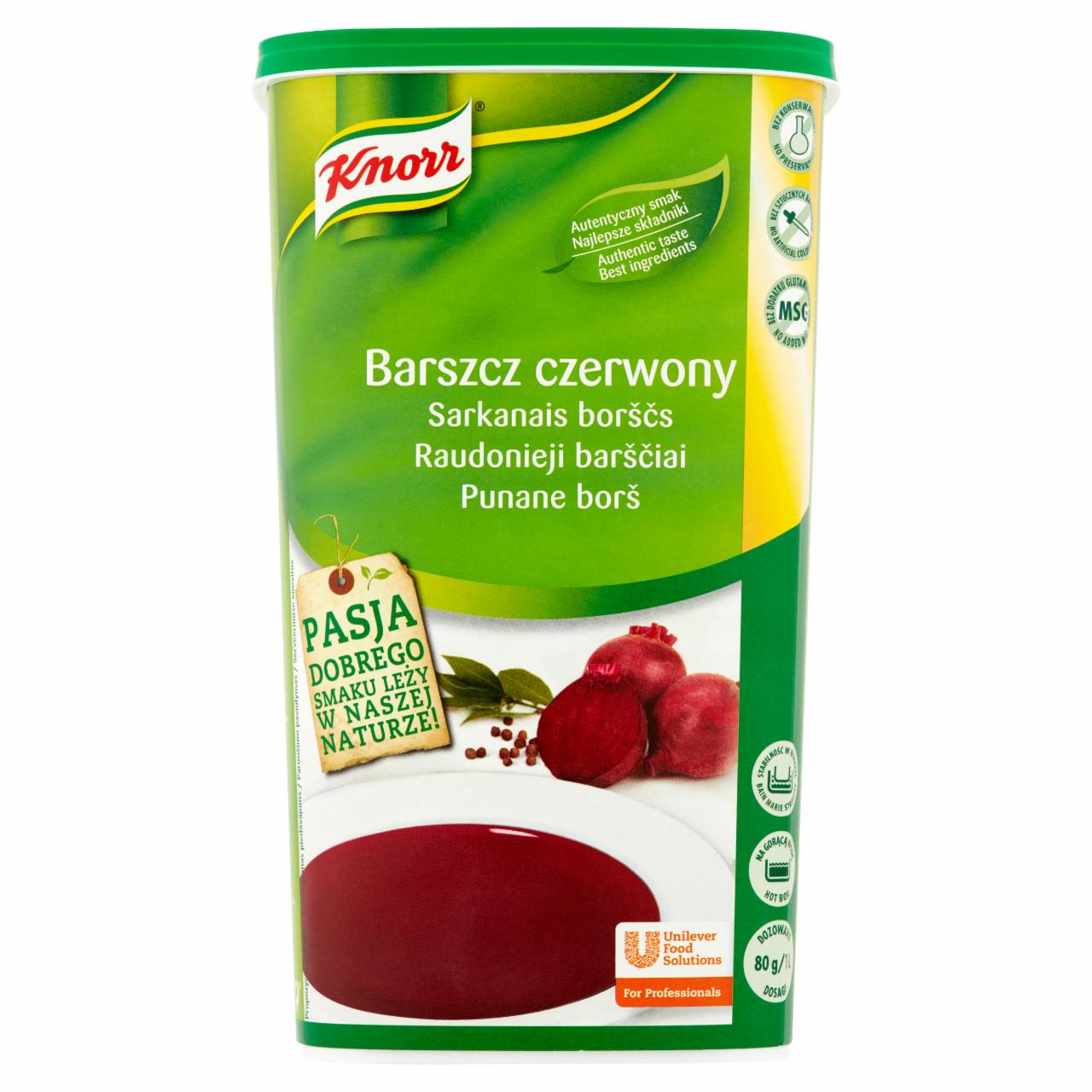 Photo - Knorr Red Beetroot Soup 1.4 kg