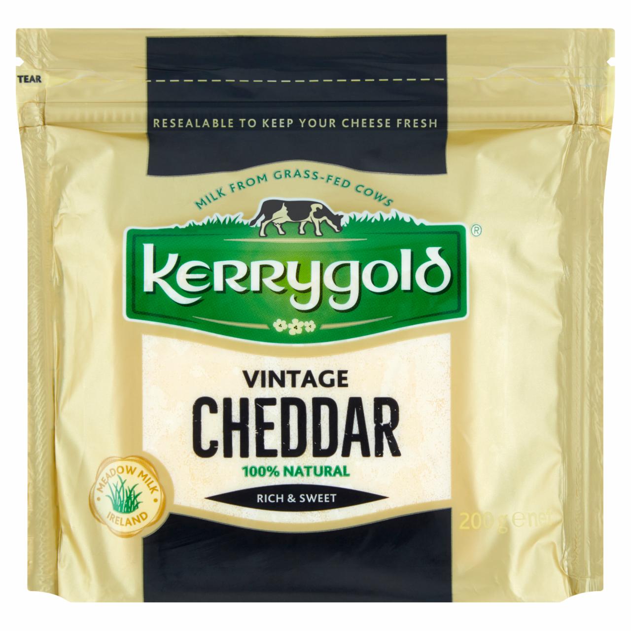 Photo - Kerrygold Vintage Irish Cheddar 200 g