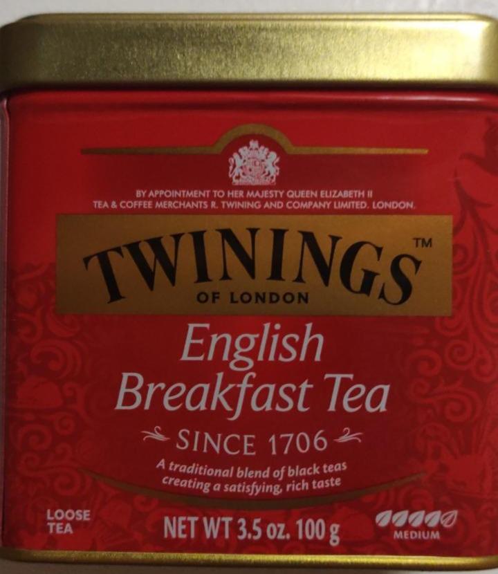 Photo - English Breakfast Tea Twinings of London