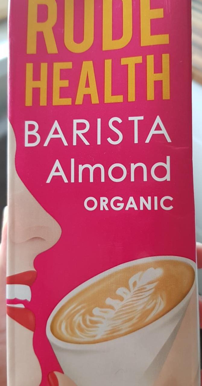 Photo - Organic Almond drink Barista Rude Health
