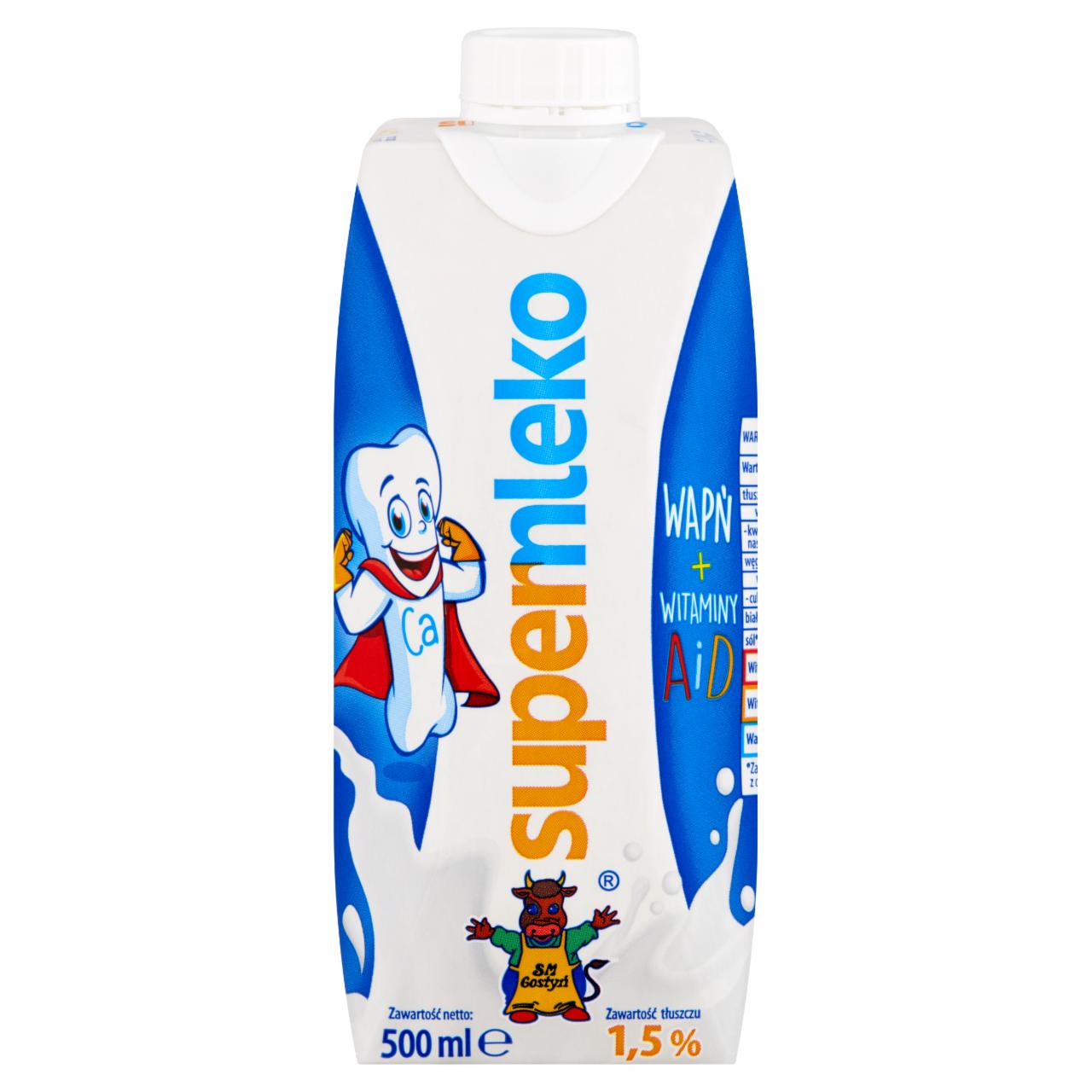 Photo - SM Gostyń UHT Super Milk 1.5% 500 ml