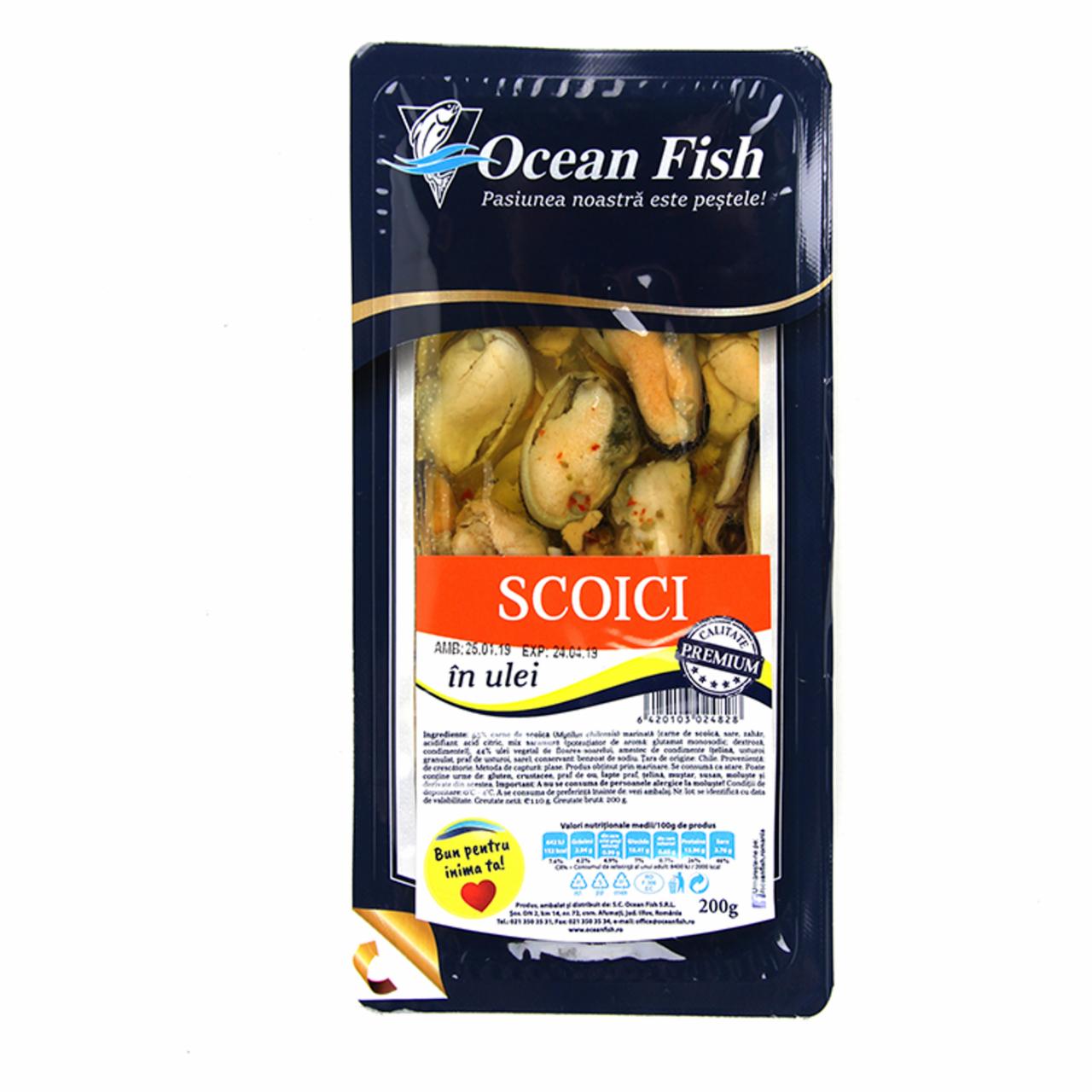 Photo - Ocean Scallop in Oil 200 g
