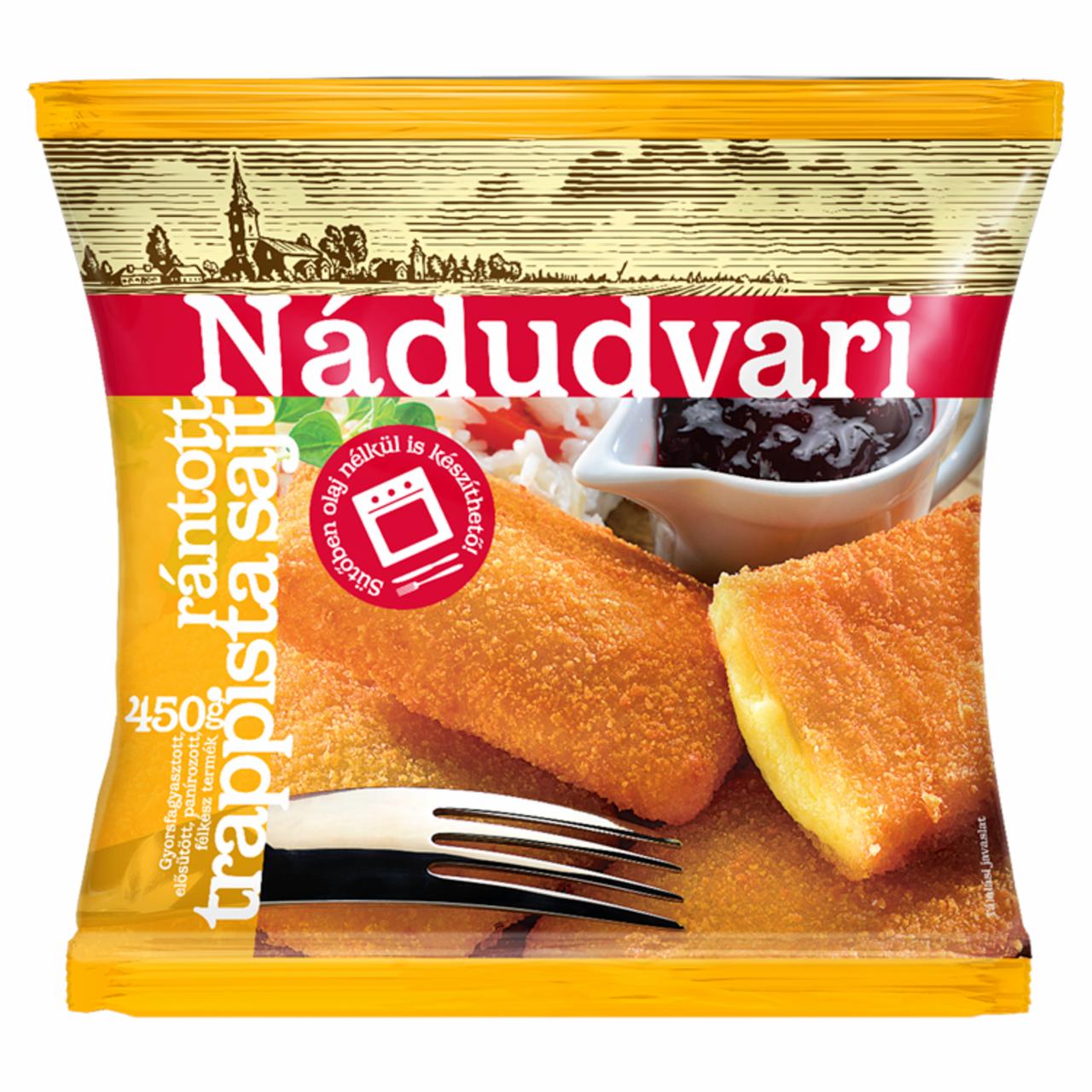 Photo - Nádudvari Quick-Frozen Breaded Trappist Cheese 450 g
