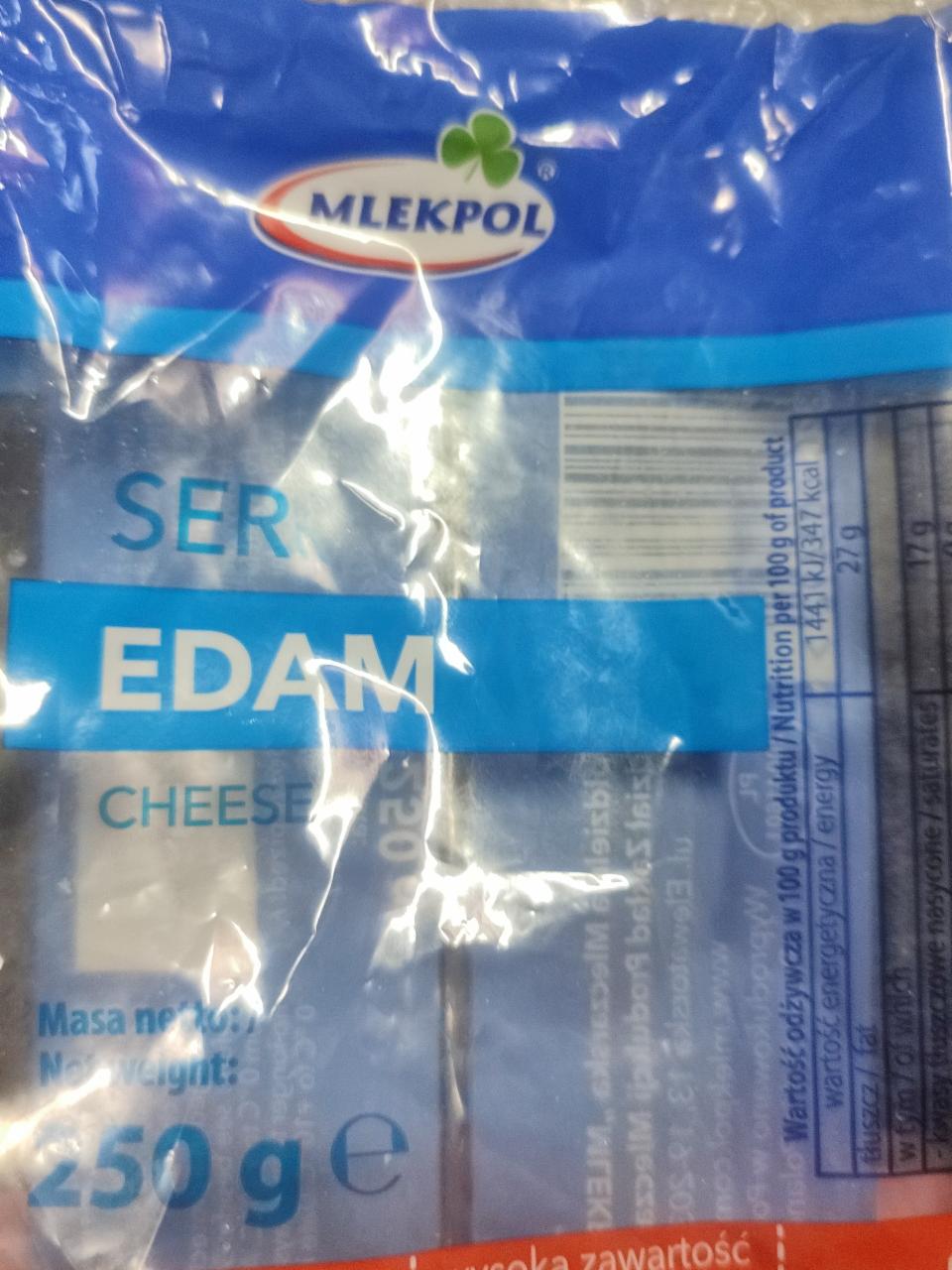 Photo - Mlekpol Edam Cheese 250 g