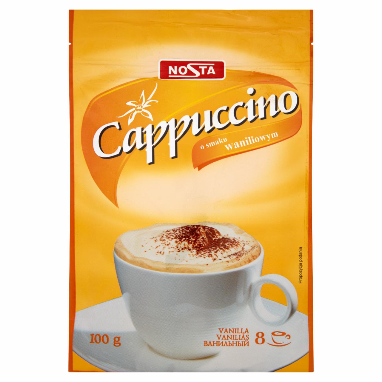 Photo - Nosta Vanilla Flavoured Cappuccino 100 g
