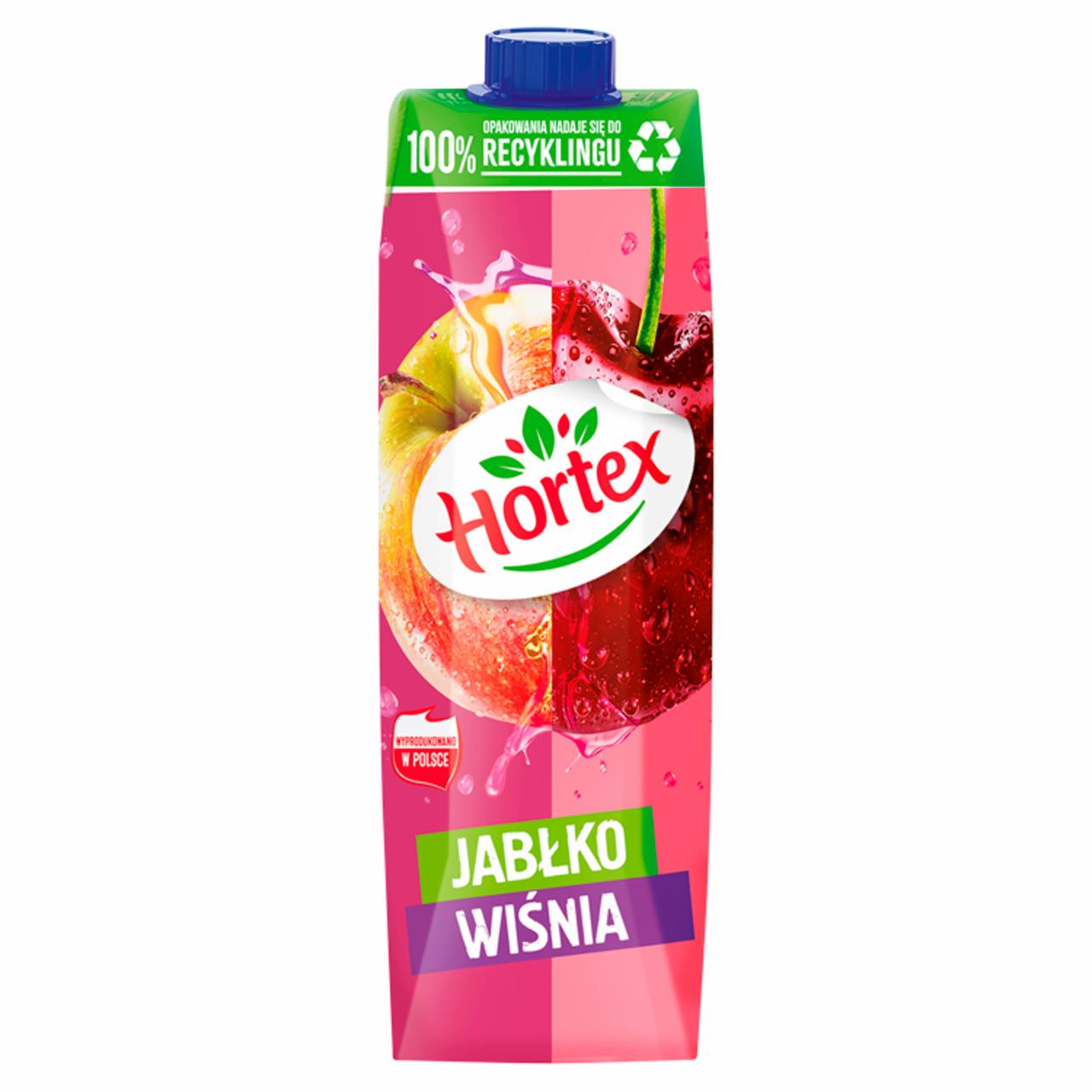 Photo - Hortex Apple Cherry Drink 1 L