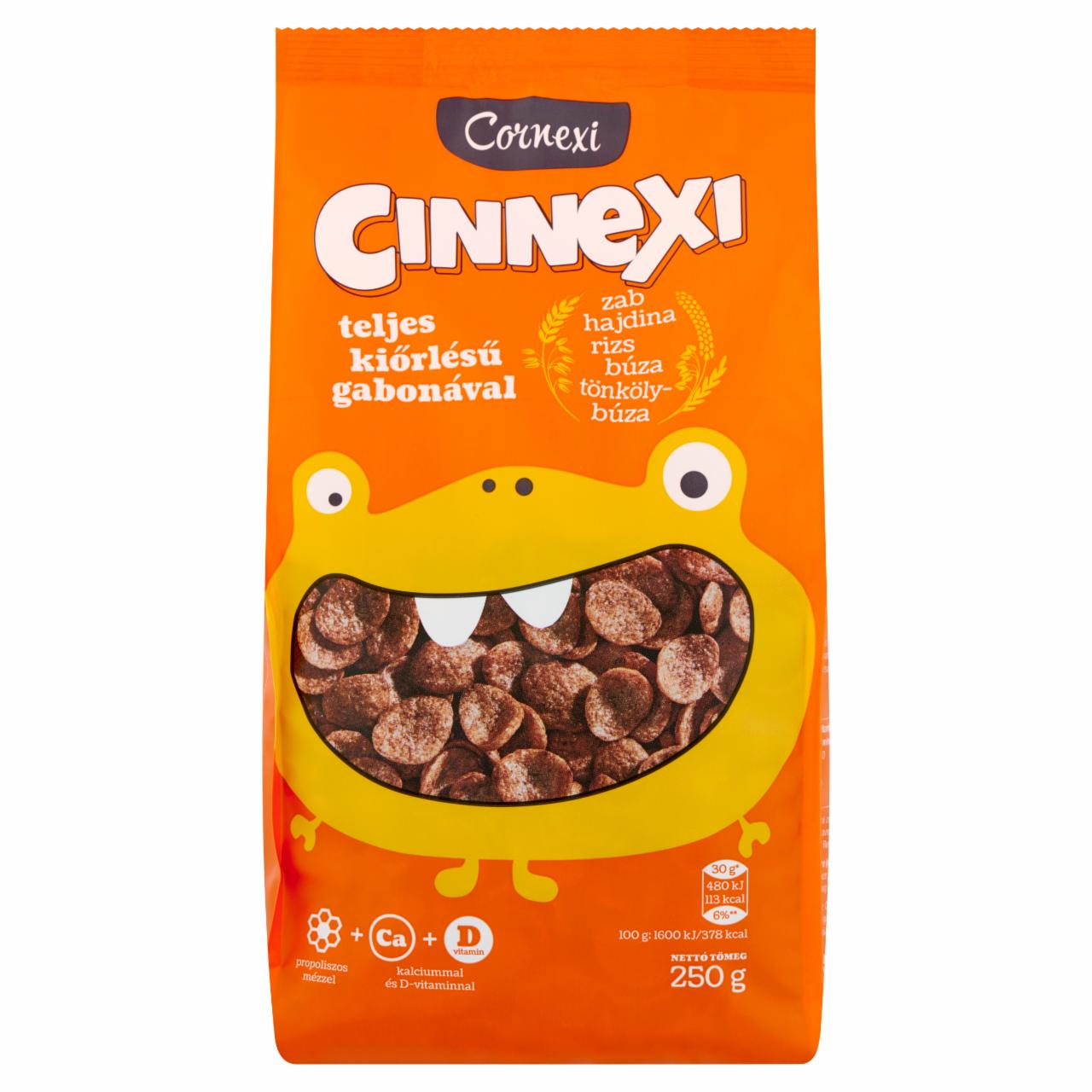 Photo - Cornexi Cinnexi Cinnamon Flakes with Whole Grain Cereals, Ca+ Vitamin D 250 g