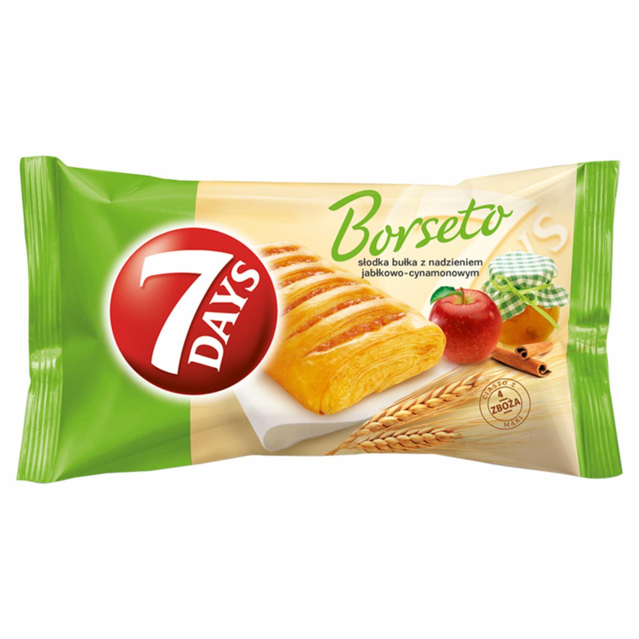 Photo - 7 Days Borseto Sweet Roll with Apple and Cinnamon Filling 80 g