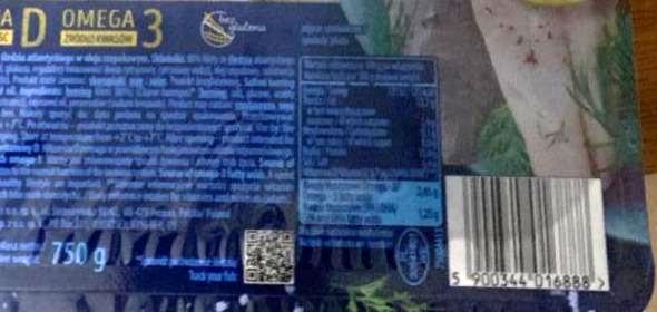 Photo - Lisner Classic Herring Fillets a'la Matjas 750 g
