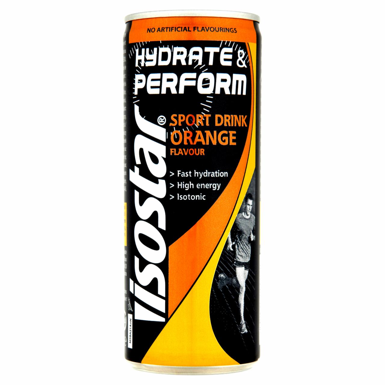 Photo - Isostar Hydrate & Perform Orange Flavour Sport Drink 250 ml