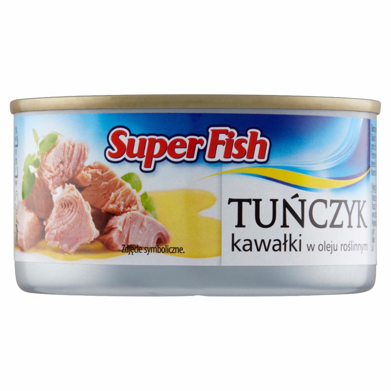 Photo - SuperFish Tuna Chunks in Vegetable Oil 185 g