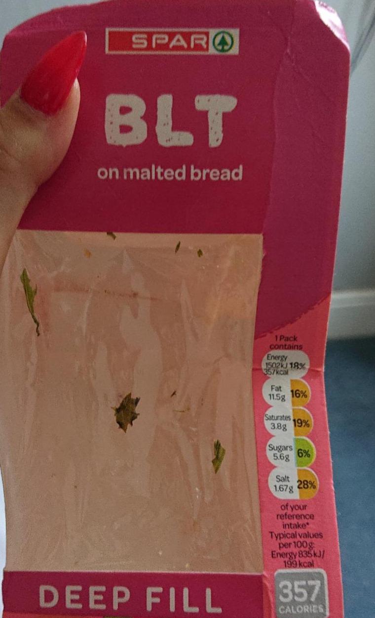 Photo - BLT on malted bread Spar
