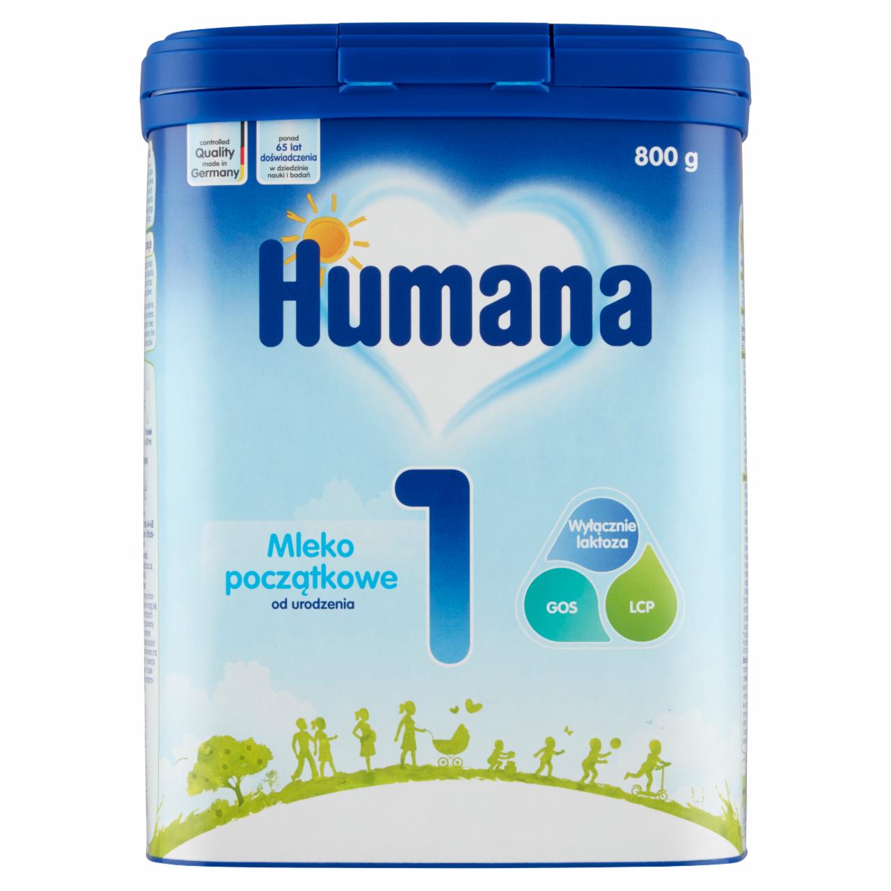 Photo - Humana 1 Powdered Milk from Birth 800 g