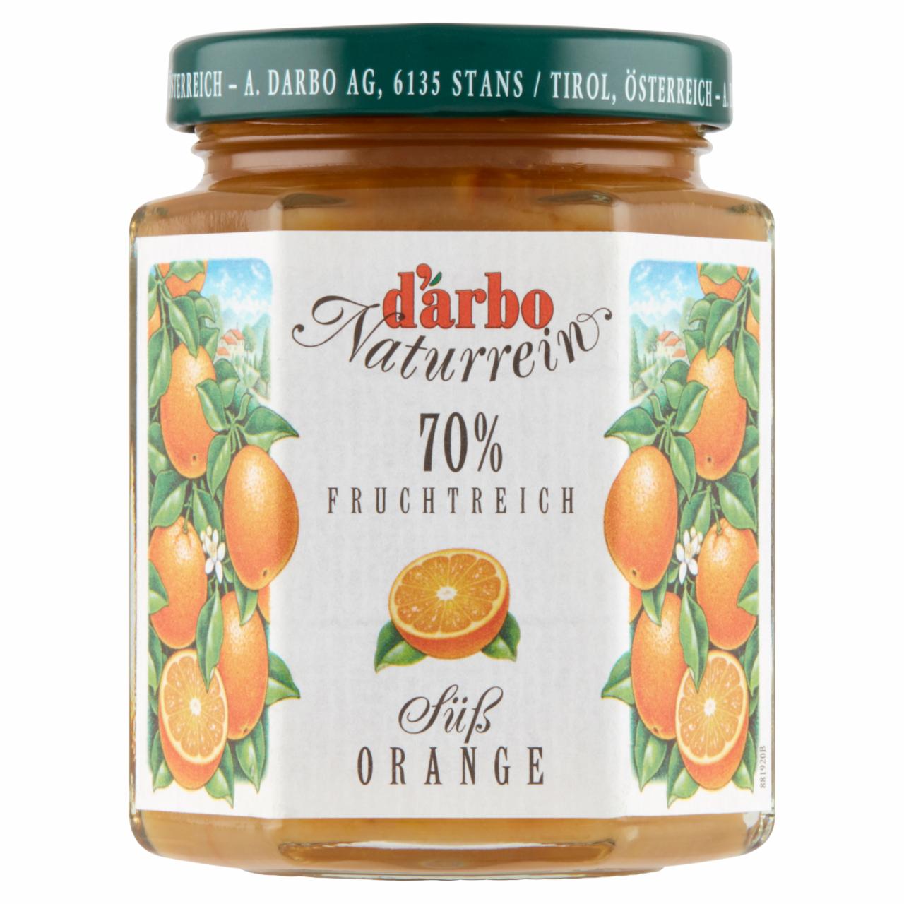 Photo - d'arbo Orange Low Sugar Extra Jam 200 g