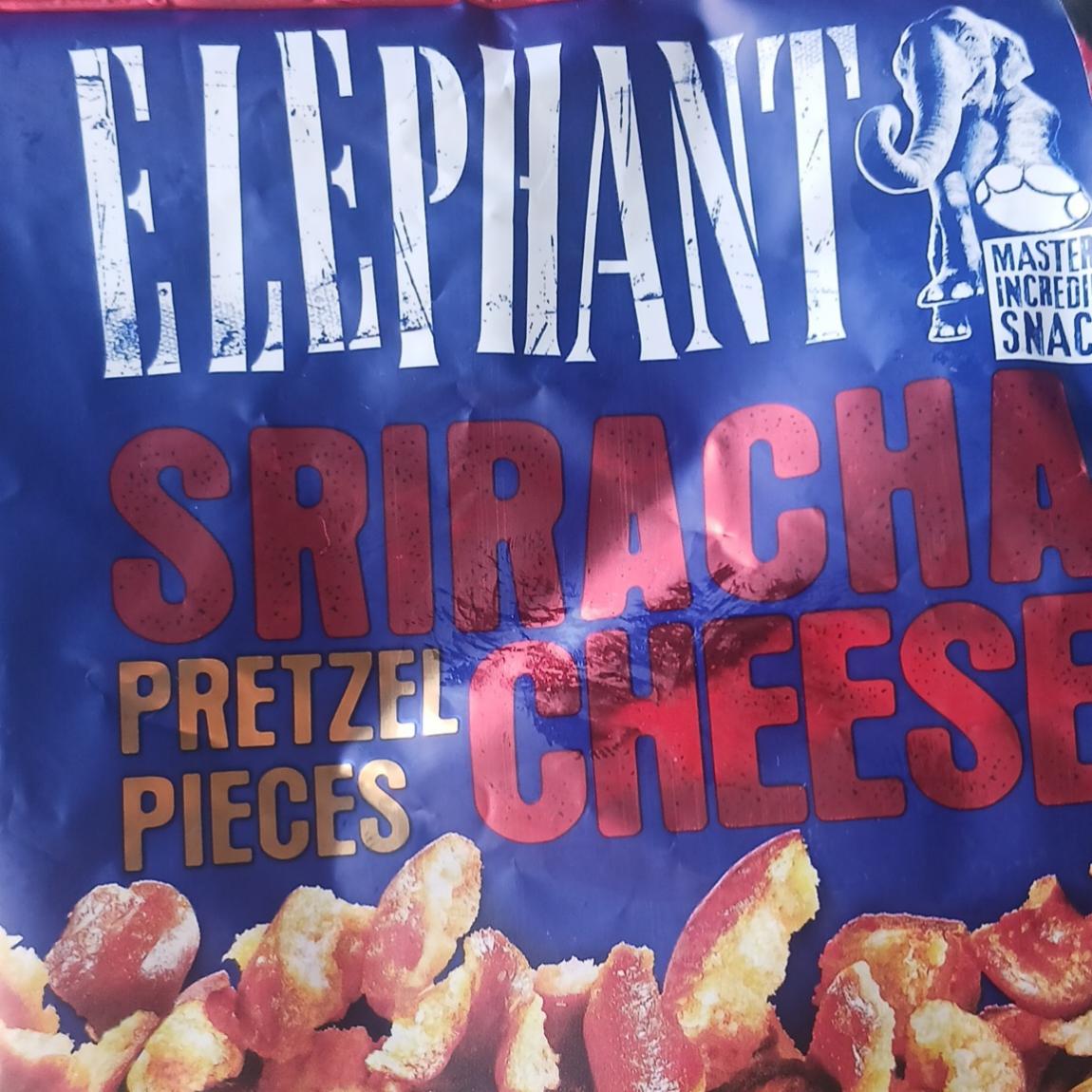 Photo - Elephant Pretzels Pieces with Sriracha Cheese Taste 125 g