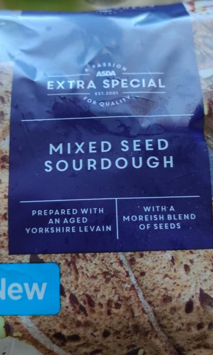 Photo - Mixed Seed Sourdough bread ASDA Extra Special