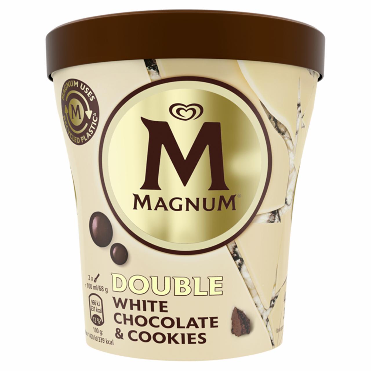 Photo - Magnum Ice Cream White Chocolate & Cookies 440 ml