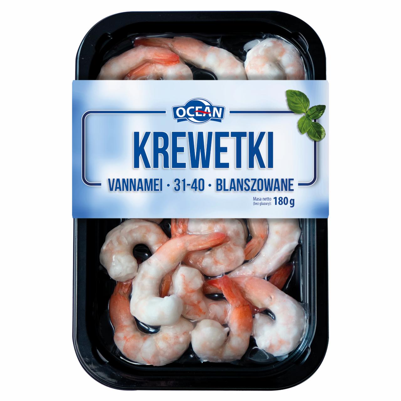 Photo - Ocean 31-40 Blanched White Shrimps 180 g