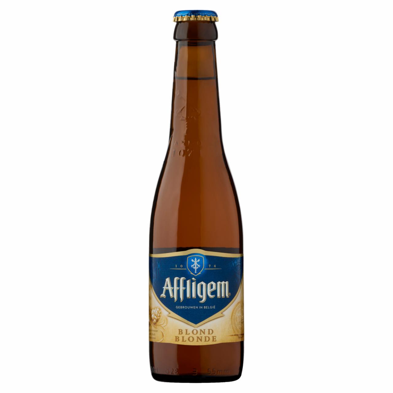 Photo - Affligem Blonde Quality Belgian Handmade Lager Beer 6,7% 300 ml Bottle