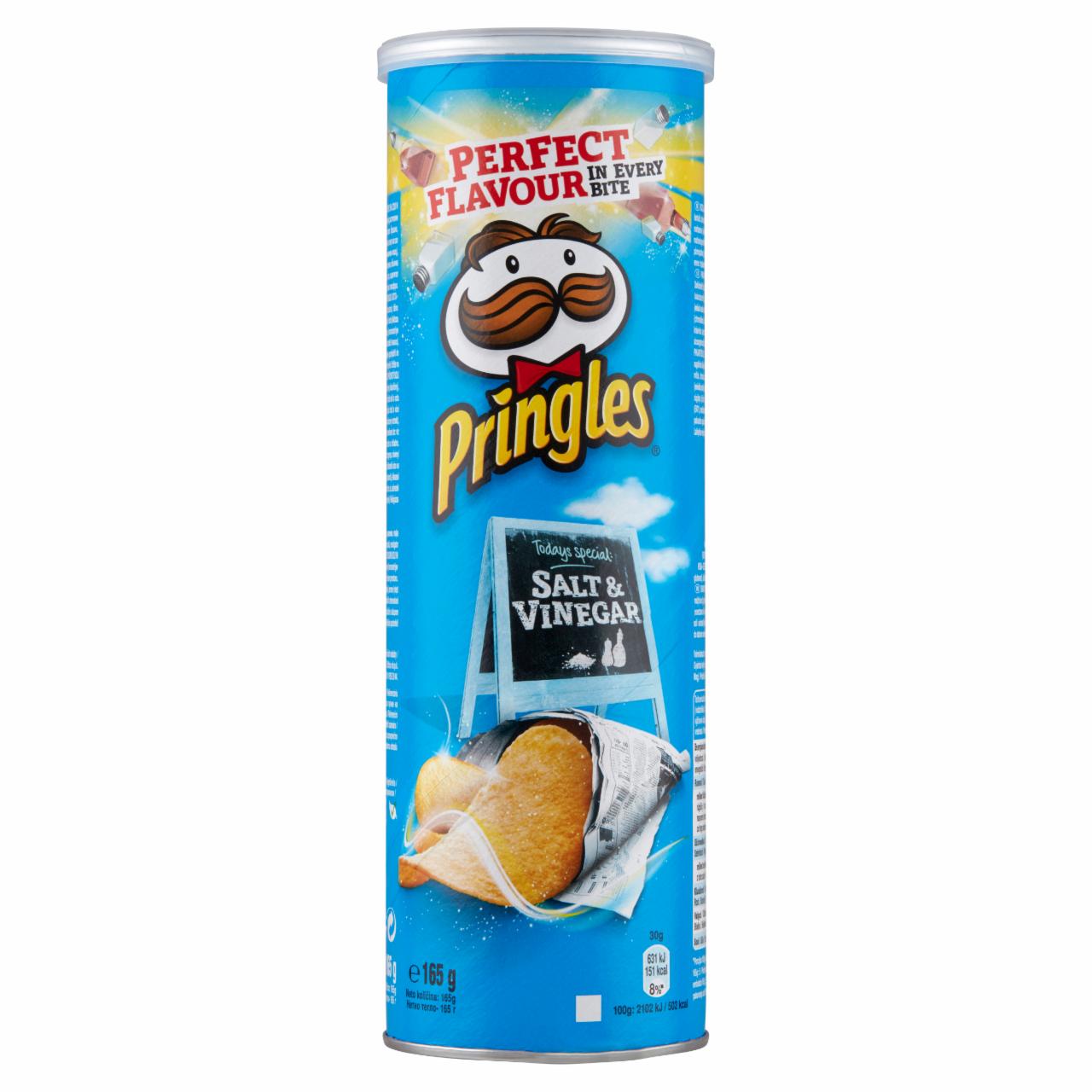 Photo - Pringles Salt & Vinegar Snack 165 g