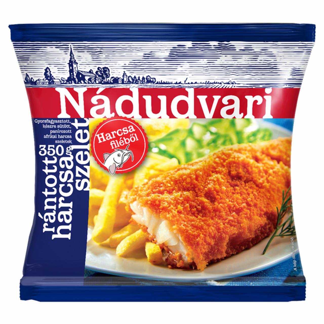 Photo - Nádudvari Quick-Frozen Breaded Catfish Slice Made From Catfish Fillet 350 g