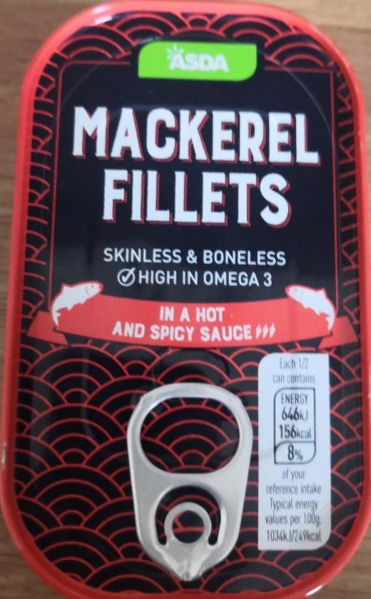Photo - Mackerel Fillets in a hot and spicy sauce Asda